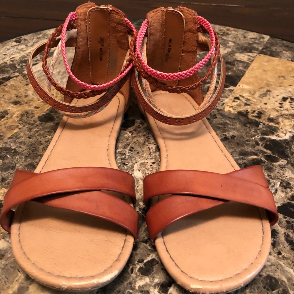 American Eagle girls size 2 sandals - Picture 2 of 5
